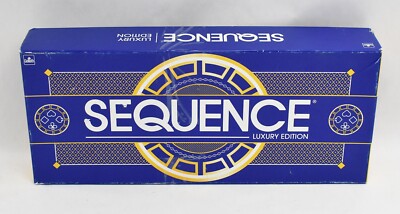 Sequence Luxury Edition 100% Complete Board Game Goliath 2020
