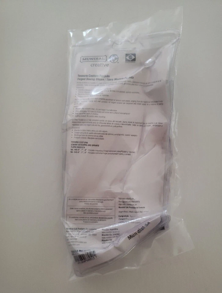 MUNDIAL 445-7 Classic Forged Sewing Scissors - Image 4 of 4