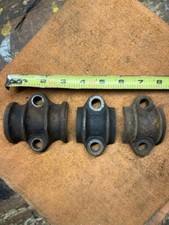 Model T Ford Engine Crank Shaft Main Bearing Caps Original Set 4 Cylinder Banger Model T Ford Engine Crank Shaft Main Bearing Caps Original Set 4 Cylinder Banger