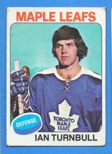1975-76 Topps #41 Ian Turnbull Good Maple Leafs