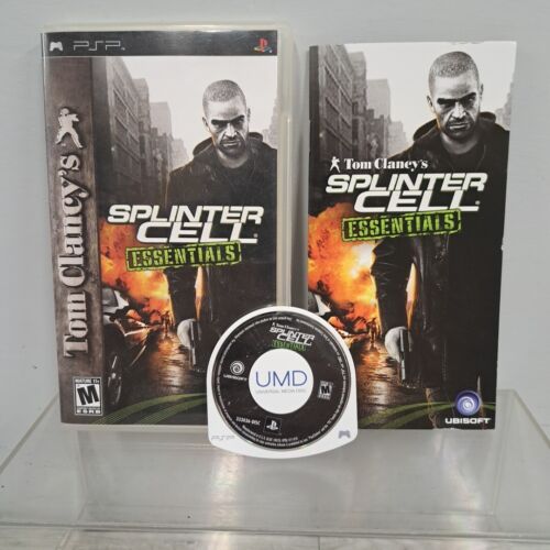 Tom Clancy's Splinter Cell Essentials CIB / Field Commander No Manual Sony PSP - Picture 2 of 7