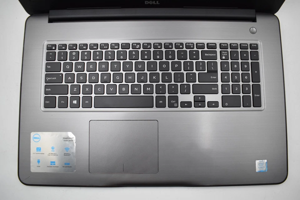Laptop Dell INSPIRON 17 5767 17.3" i5-7200U 2.5GHz 16GB RAM 512GB SSD Win 10 Pro Foto 4 de 4