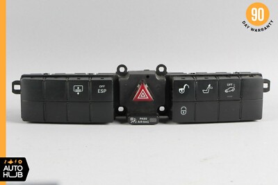05-07 Mercedes W203 C230 C320 Dash Hazard Door Lock ESP Control Switch OEM