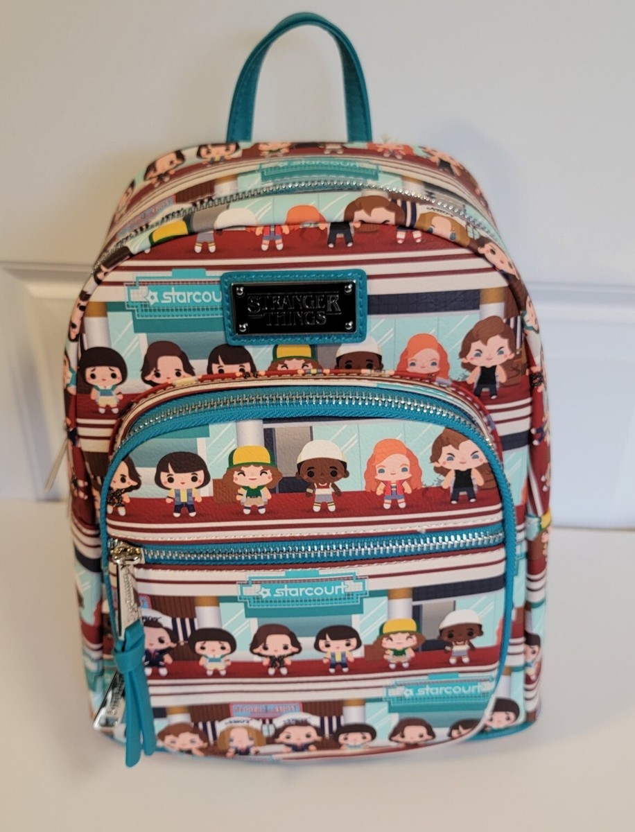 Loungefly Stranger Things Starcourt Mall Chibi Mini Backpack