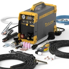 CUT/TIG/MMA 3 in 1 Welder, 50A Air Plasma Cutter, 200A TIG&Stick Welding Machine