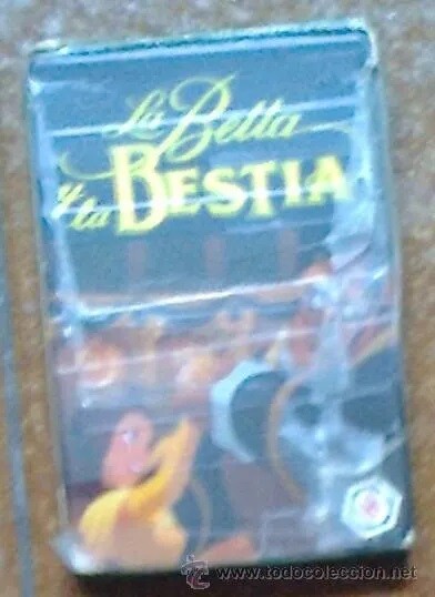Baraja infantil La Bella y la Bestia; Fournier