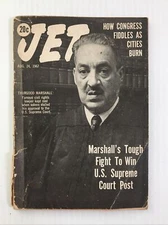 JET Magazine Thurgood Marshall Aug 24, 1967 U.S. Supreme Court / NAACP Congress