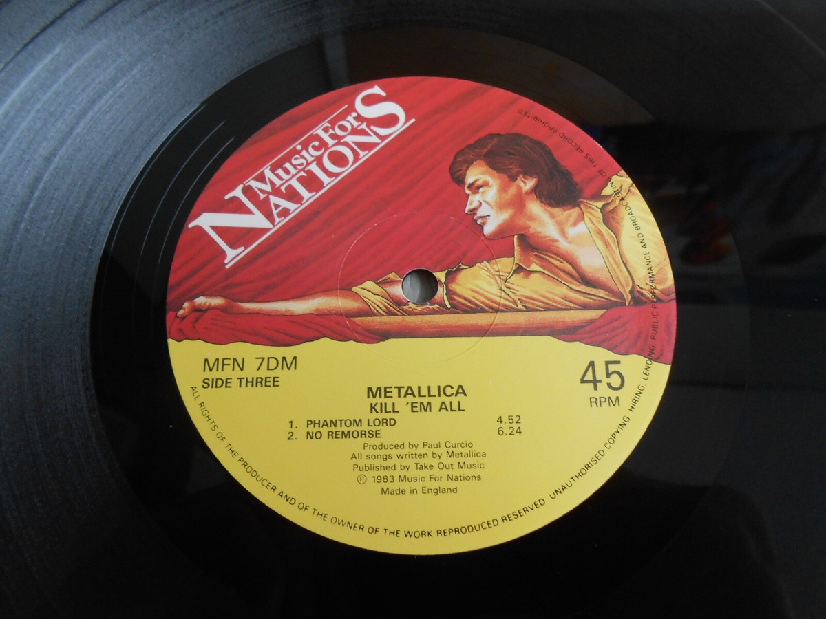 METALLICA - KILL `EM ALL - UK - 45 RPM - 2LP | eBay UK