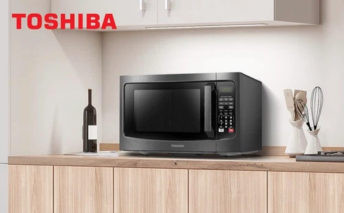 TOSHIBA EM131A5C-BS Countertop Microwave Ovens, Black color