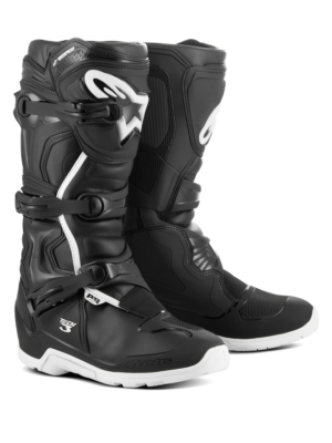 アルパインスターズTech 3バイクブーツ 黒/白　サイズ9 Alpinestars Tech 3 Enduro Waterproof Boots Black/White Size 9 | eBay