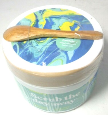 Scrub The Day Away, Exfoliating Body Scrub, Invigorating Eucalyptus 12 oz.