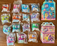 Vintage 1994 McDonalds Happy Birthday Happy Meal Complete Set of 15-NEW wBoxes