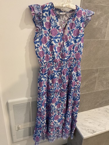 VINEYARD VINES Women's Hydrangea Print Maxi Dress Summer NWT Size XL