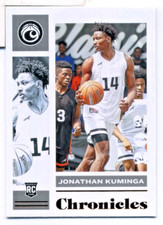 2021-22 Panini Chronicles Draft Picks Orange #5 Jonathan Kuminga