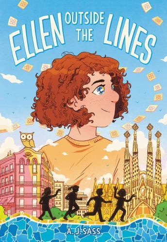 Ellen Outside the Lines by A. J. Sass (2023, Trade Paperback)