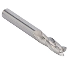 1pc 3 Flute Carbide Square End Mill 1/4'' Shank End Mill CNC Router Bit 1 Pc