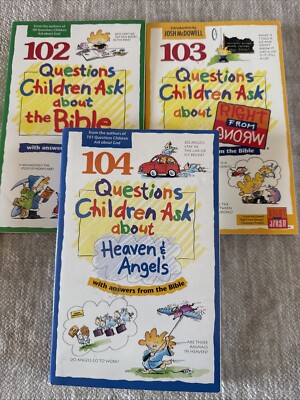 Questions Children Ask Series-Books 102,103, And 104