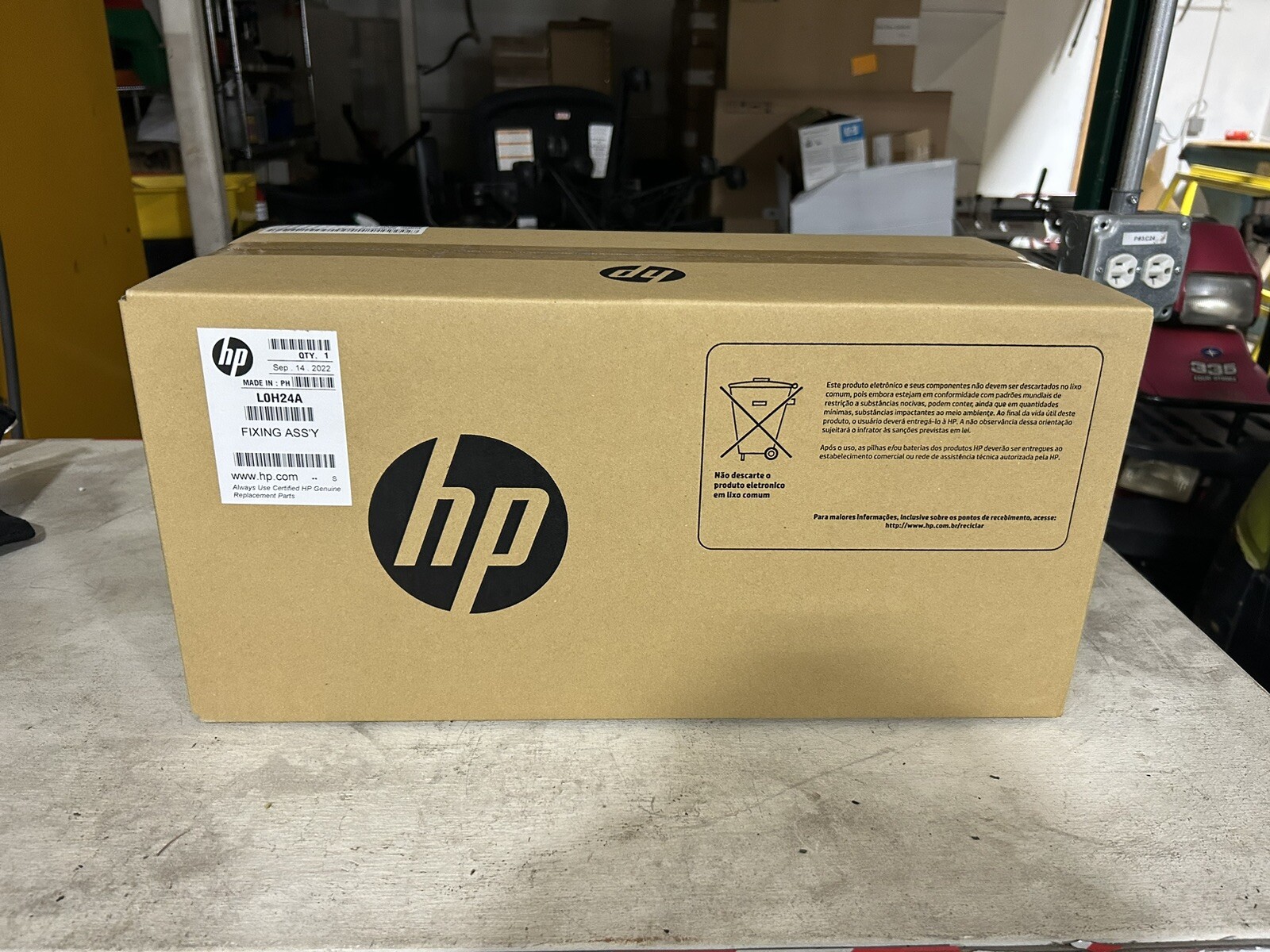 HP L0H24A Maintenance Kit 110V NEW IN SEALED BOX 889894213532 eBay