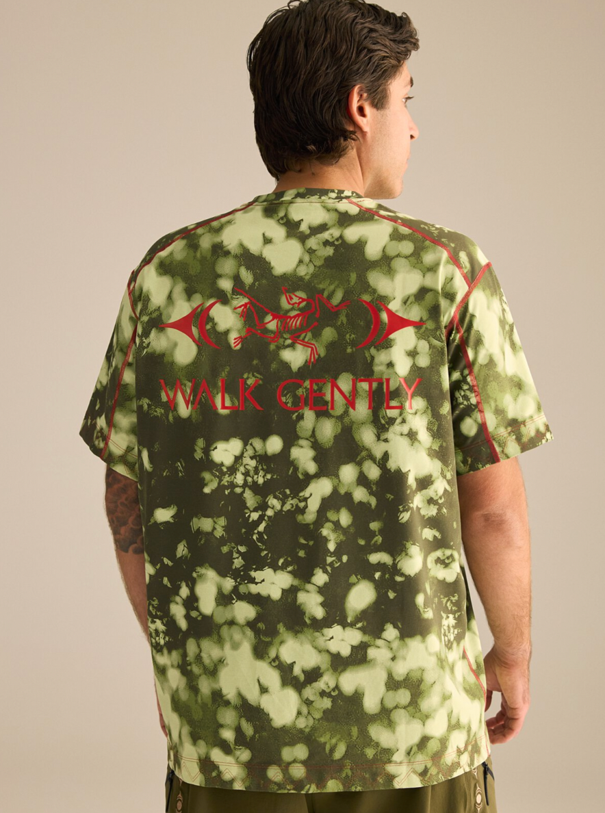 Walk Gently Copal TShirt tee arcteryx Medium size Moss Walk Gently Copal TShirt tee arcteryx Medium size Moss