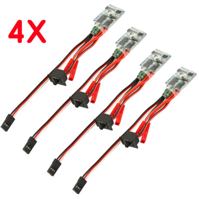 4* 30A ESC Brushed Bürste Fahrregler Speed Controller für RC Car Auto Buggy Boot