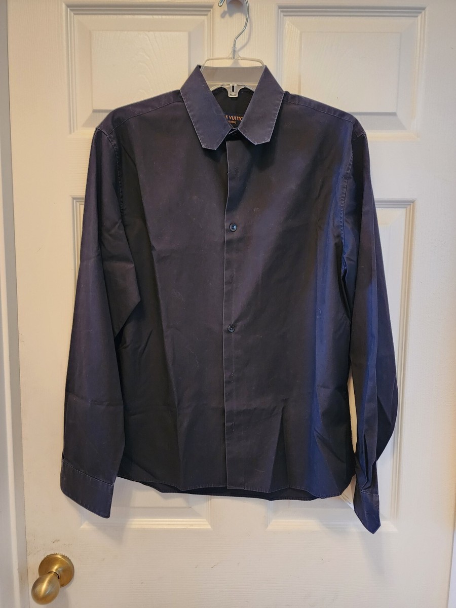 Louis Vuitton Uniforms Lng Sleeve 11 Monogramed Button Shirt