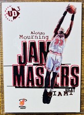 1997 UPPER DECK UD3 ALONZO MOURNING #2 JAM MASTERS BASKETBALL MIAMI HEAT NM-MT