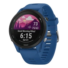 Garmin 010-02641-01 Forerunner 255 Running Smartwatch (Tidal Blue)