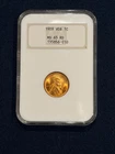 New Listing1909 VDB Lincoln Wheat Cent  MS65RD NGC Old "Fatty" Holder--BLAZING RED!!!