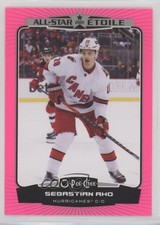 2022-23 O-Pee-Chee All-Star Neon Pink 66/75 Sebastian Aho #526 06x7