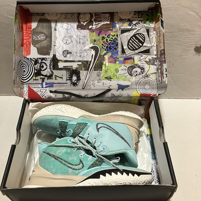 Size 8 Nike Kyrie 7 Copa - CQ9326-402 Blue White Basketball Uncle Drew W/ BOX