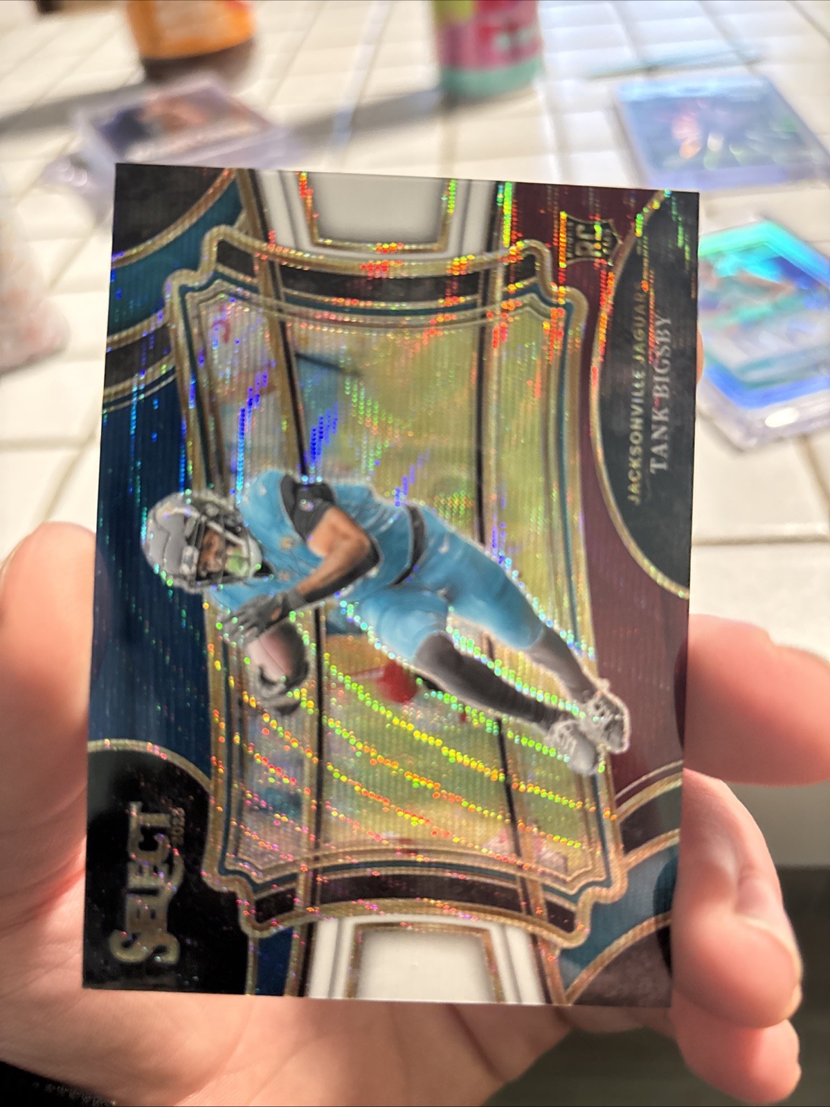 2023 Panini Select - Field Level Tank Bigsby #344 Tri-Color Prizm /75 (RC)