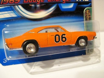 Hot Wheels Orange 1969 Dodge Charger Super Treasure Hunt “GENERAL