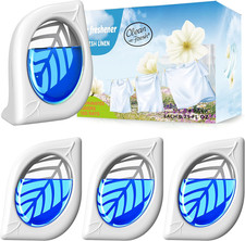 Air Freshener for Home, 4 Pack, Fresh Scent, Odor Eliminator for Small Area Clos