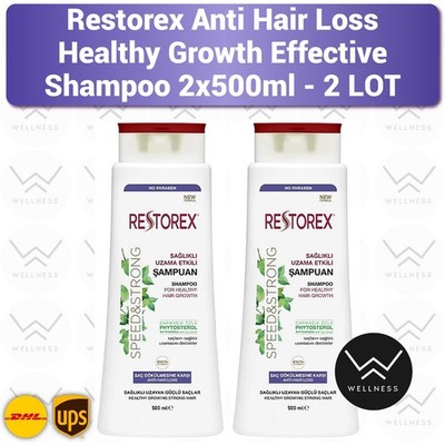 Restorex Anti Hair Loss Biotin Complex Growth Shampoo - 2 LOT