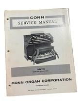 Original Conn Organ Service Manual / Theatre 652 Style 1 Type 1