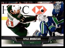 2013 Upper Deck Hockey Kyle Brodziak 131 Minnesota Wild