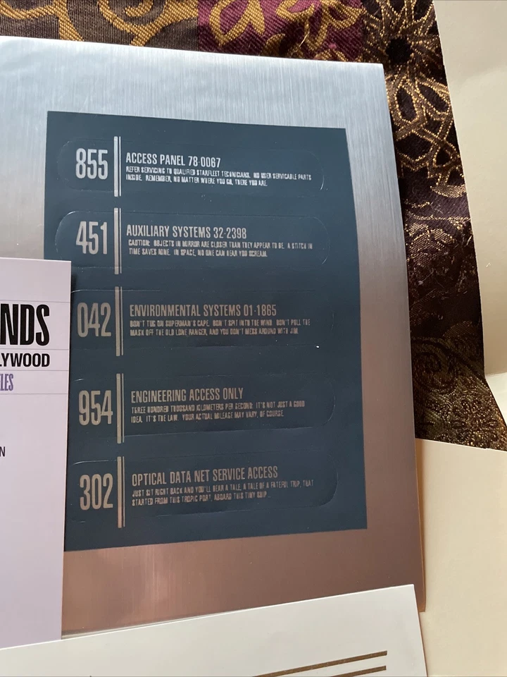 Lote de utilería de película Star Trek listado reservado 564668766 Foto 4 de 4