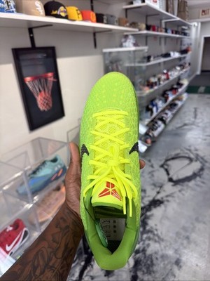 Size 11.5 - Nike Zoom Kobe 6 Protro Low Grinch for sale online | eBay