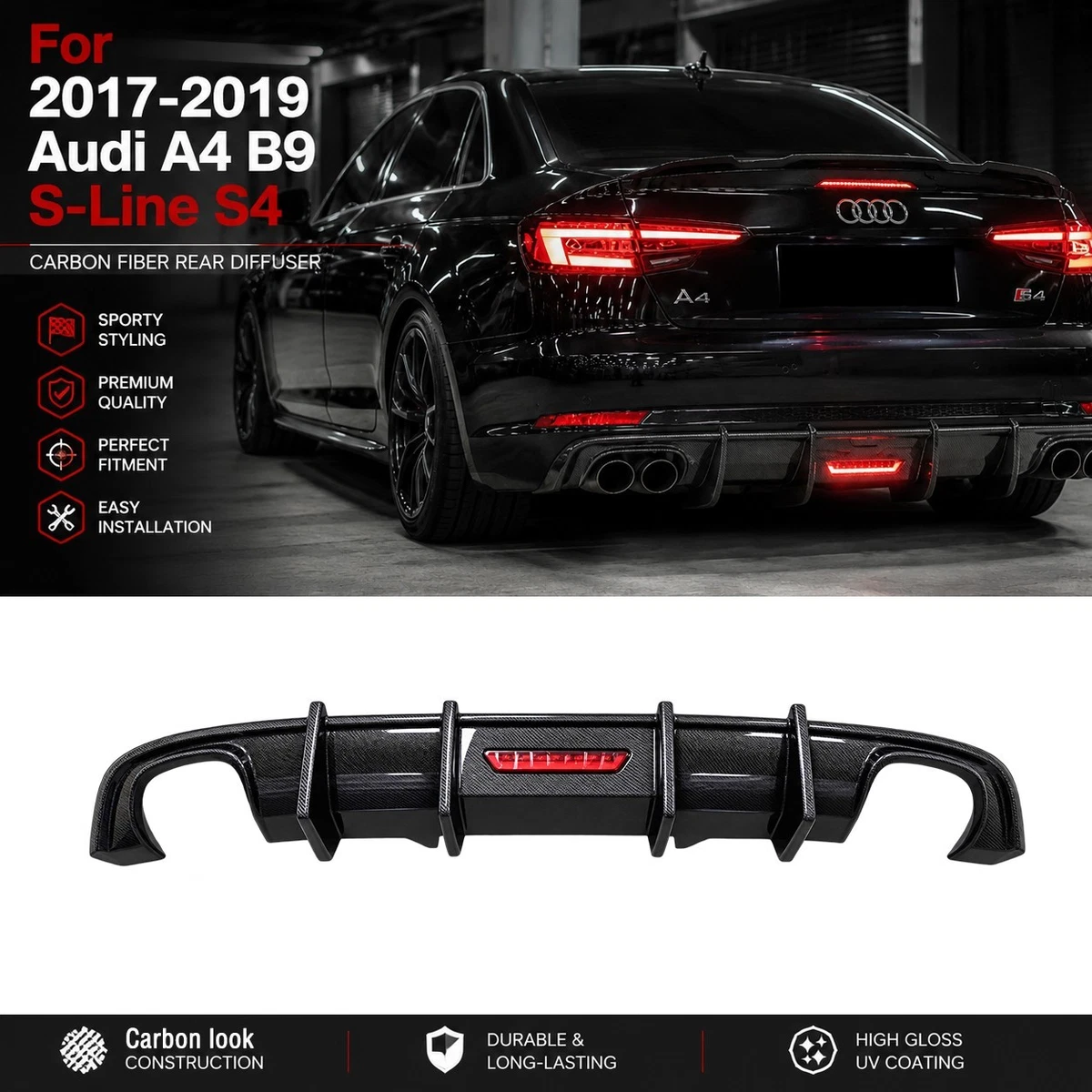 Rear Bumpers & Reinforcements for Audi S4 for sale | eBay