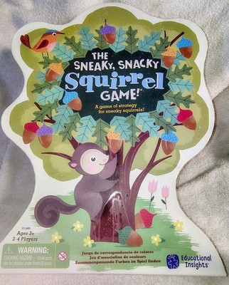The Sneaky Snacky Squirrel Game! Educational Insights Strategy Never Been Played