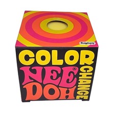 New Color Change NeeDoh Groovy Glob Stress Ball Fidget Toy Yellow
