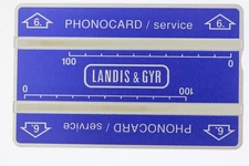 Phonocard 6 Landis & Gyr 511L Brunei Darussalam Service Card (47356)