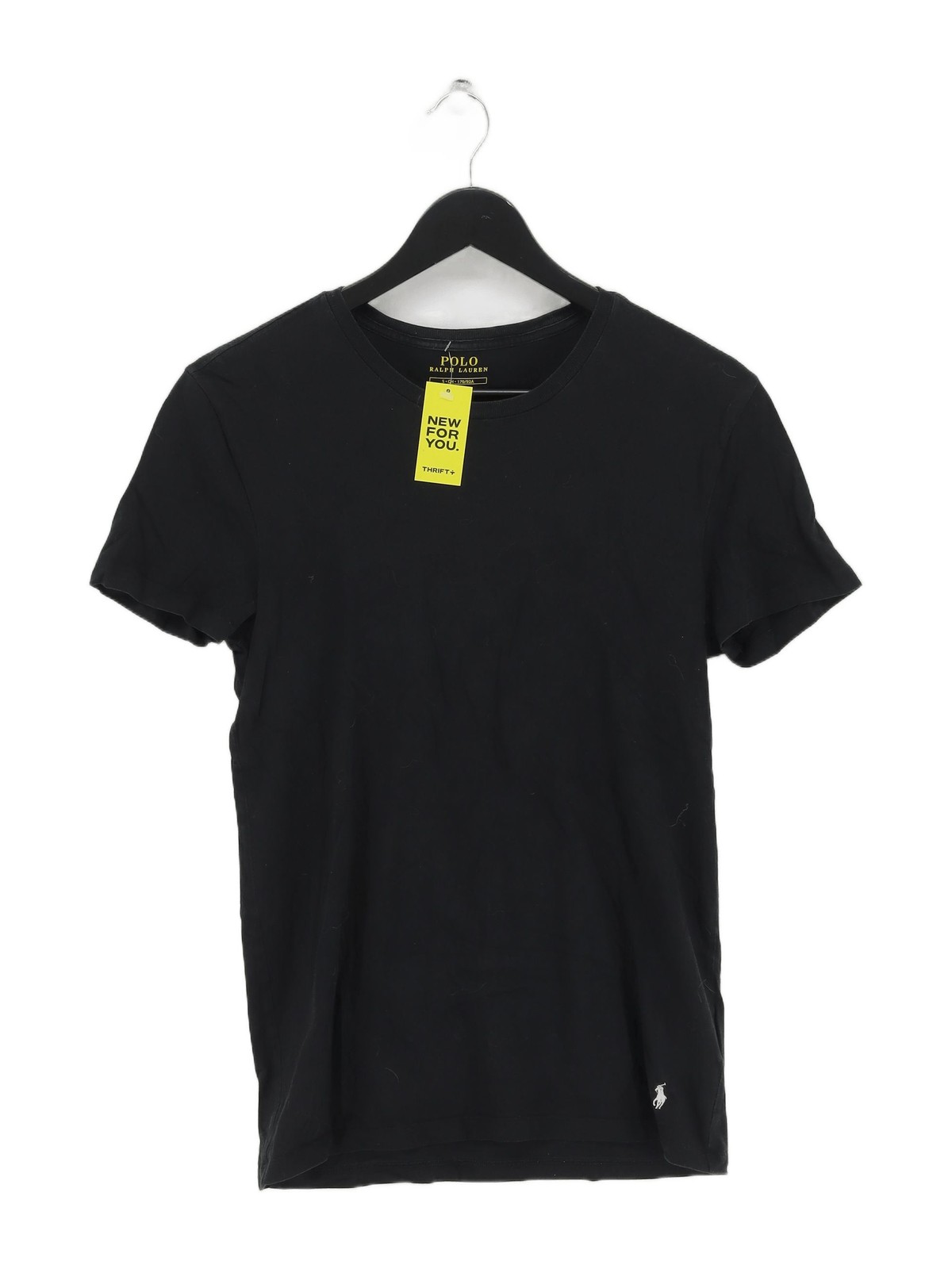 T shirt uomo Ralph Lauren S nera 100% altra basic