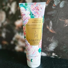 Nakery Beauty Skin Toning BODY BUTTER Love in Bloom - SEALED 300ml Crepe Repair