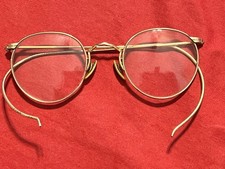 Bicchieri antichi vintage B&L HIBO 1/10 12K GF con custodia Bausch e Lomb