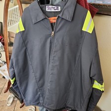 Cintas Hi Visibility Lined Panel Jacket Size 2xLarge Regular