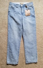 Democracy Ab Technology Lightwash Straight Leg Jeans Sz 6 /27 L