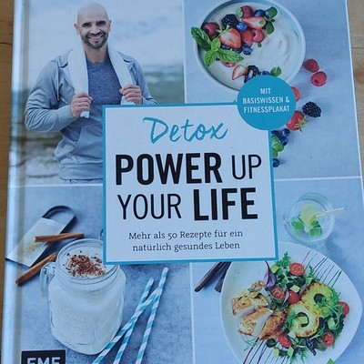 Detox Power Up Your Life   Michael Weckerle, mit Fitnessplakat