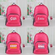 Waterproof Foldable Large Rucksack Lightweight For Camping Hiking Walking Trip