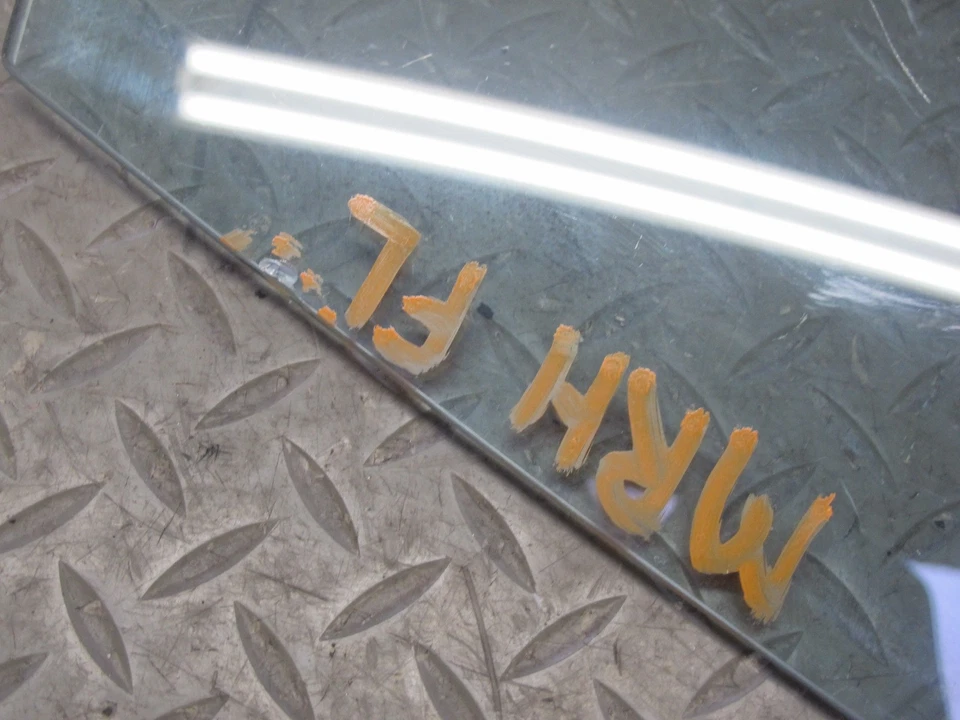 88-91 MAZDA RX7 FC3S CONVERTIBLE PUERTA DELANTERA IZQUIERDA CONDUCTOR VENTANA CRISTAL OEM Foto 4 de 4